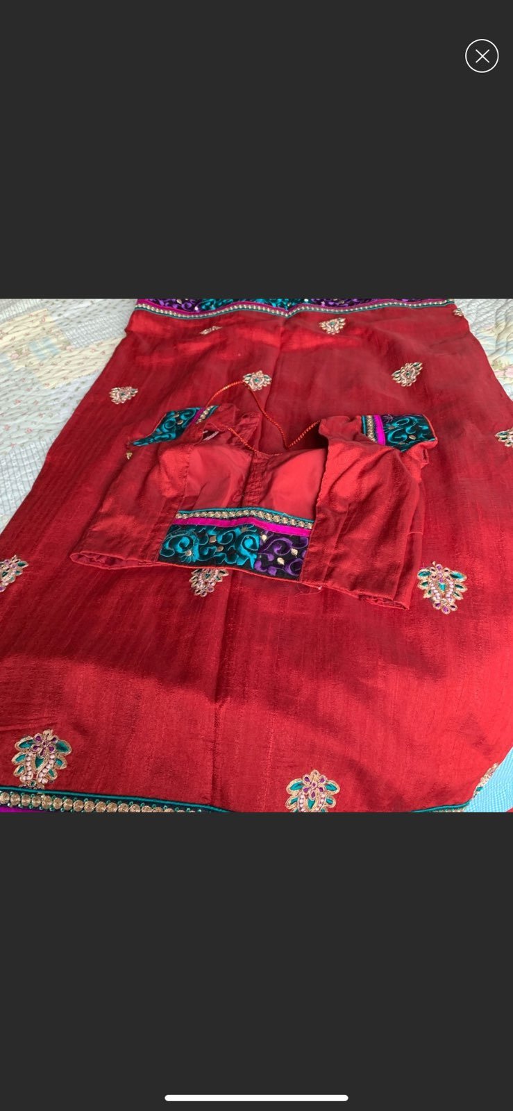 saree with blouse