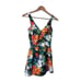 Maxine of Hollywood Women’s Size 12 Vintage Swim Dress Multicolor Floral V Neck