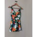 Maxine of Hollywood Women’s Size 12 Vintage Swim Dress Multicolor Floral V Neck