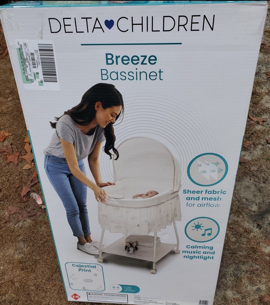 Delta Children Breeze Bassinet