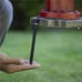 Dog Fire Hydrant Garden Statue with 2 Stakes, 16 Inches
