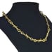 22 Womens 18K Gold Barbed Wire Chain Link Necklace Ladies 18 Karat New Jewelry