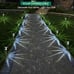 Solar Outdoor Lights, 10 Pack Waterproof Stainless Steel Solar Stake Lights