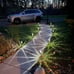 Solar Outdoor Lights, 10 Pack Waterproof Stainless Steel Solar Stake Lights