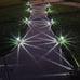 Solar Outdoor Lights, 10 Pack Waterproof Stainless Steel Solar Stake Lights