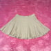 Sage Belong To Me Pleated Knit Mini Skirt