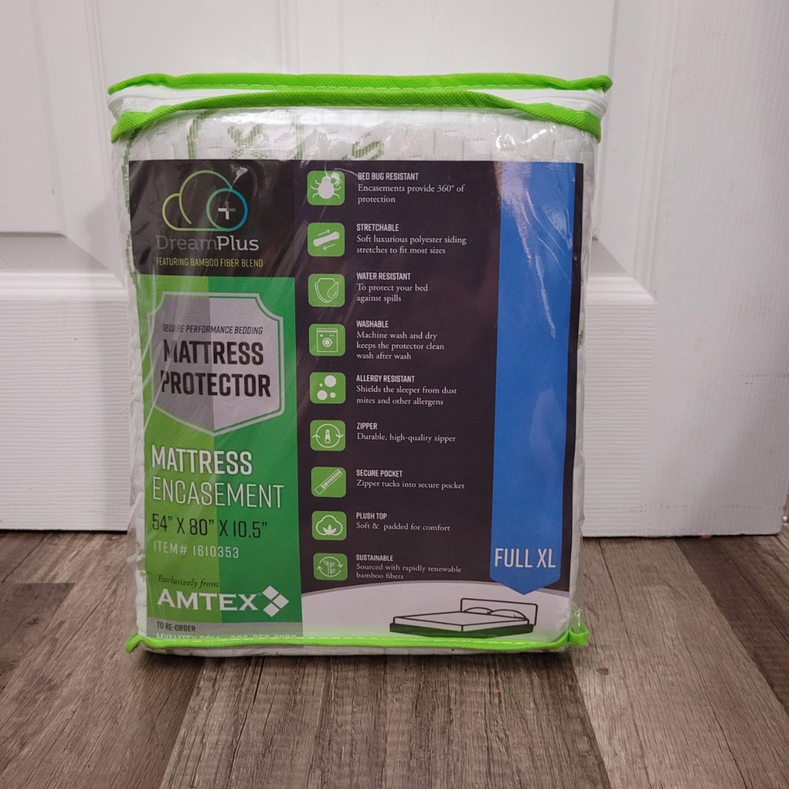MATTRESS PROTECTOR

MATTRESS ENCASEMENT

54" X 80" X 10.5" ITEM# 1610353