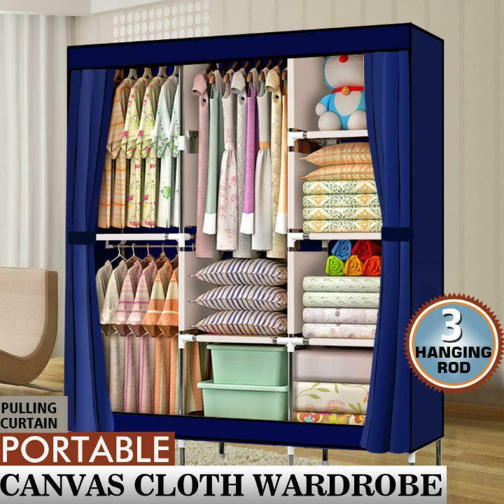 71 Closet Wardrobe Storage Organizer