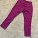 Lululemon athletic Crop Leggings inseam 21 Activewear yoga sports size 10