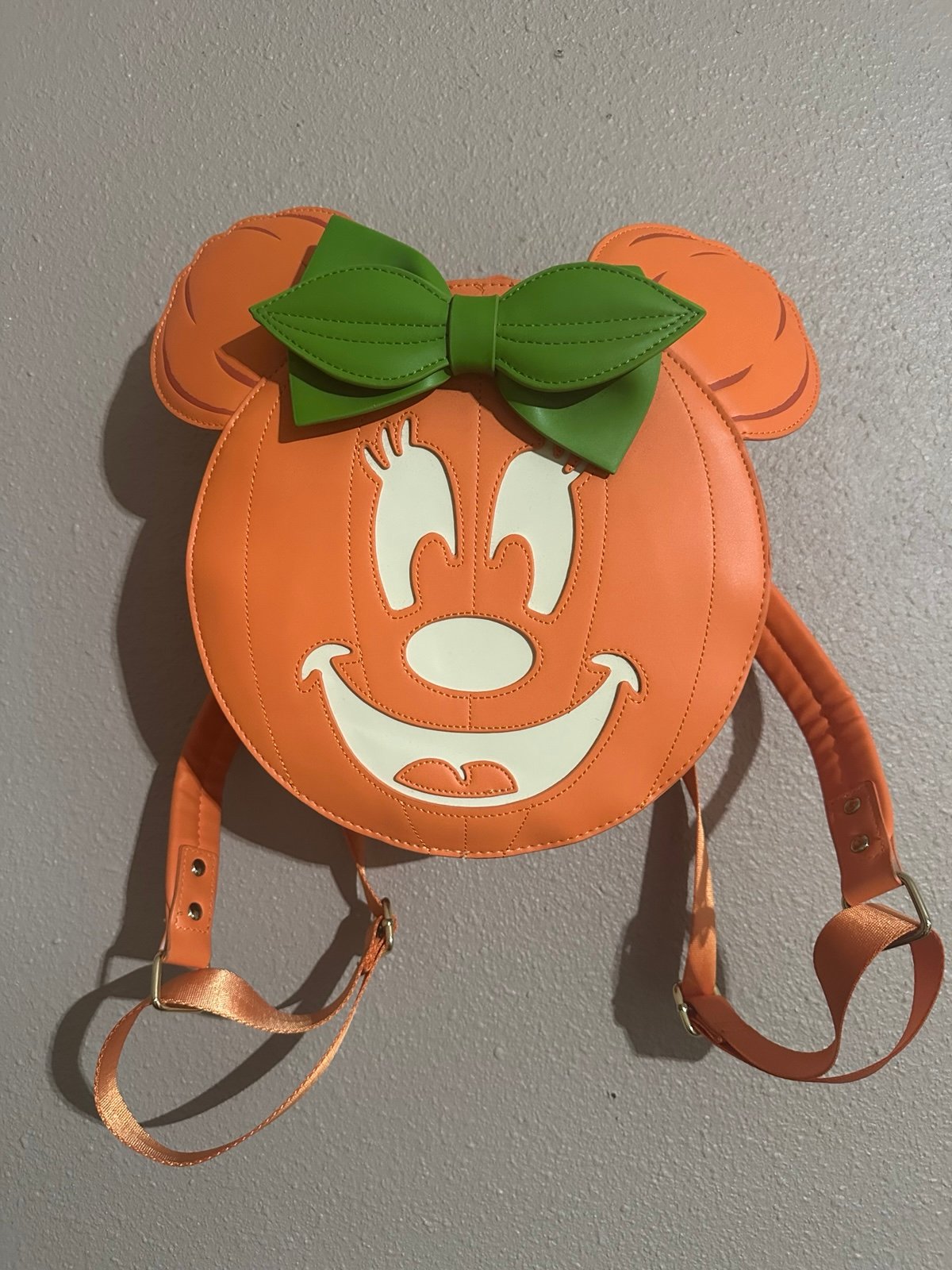 Disney Minnie Mouse Pumpkin Loungefly backpack