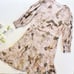 All Saints Ari Peggy Floral Print Mini Wrap Dress