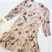 All Saints Ari Peggy Floral Print Mini Wrap Dress
