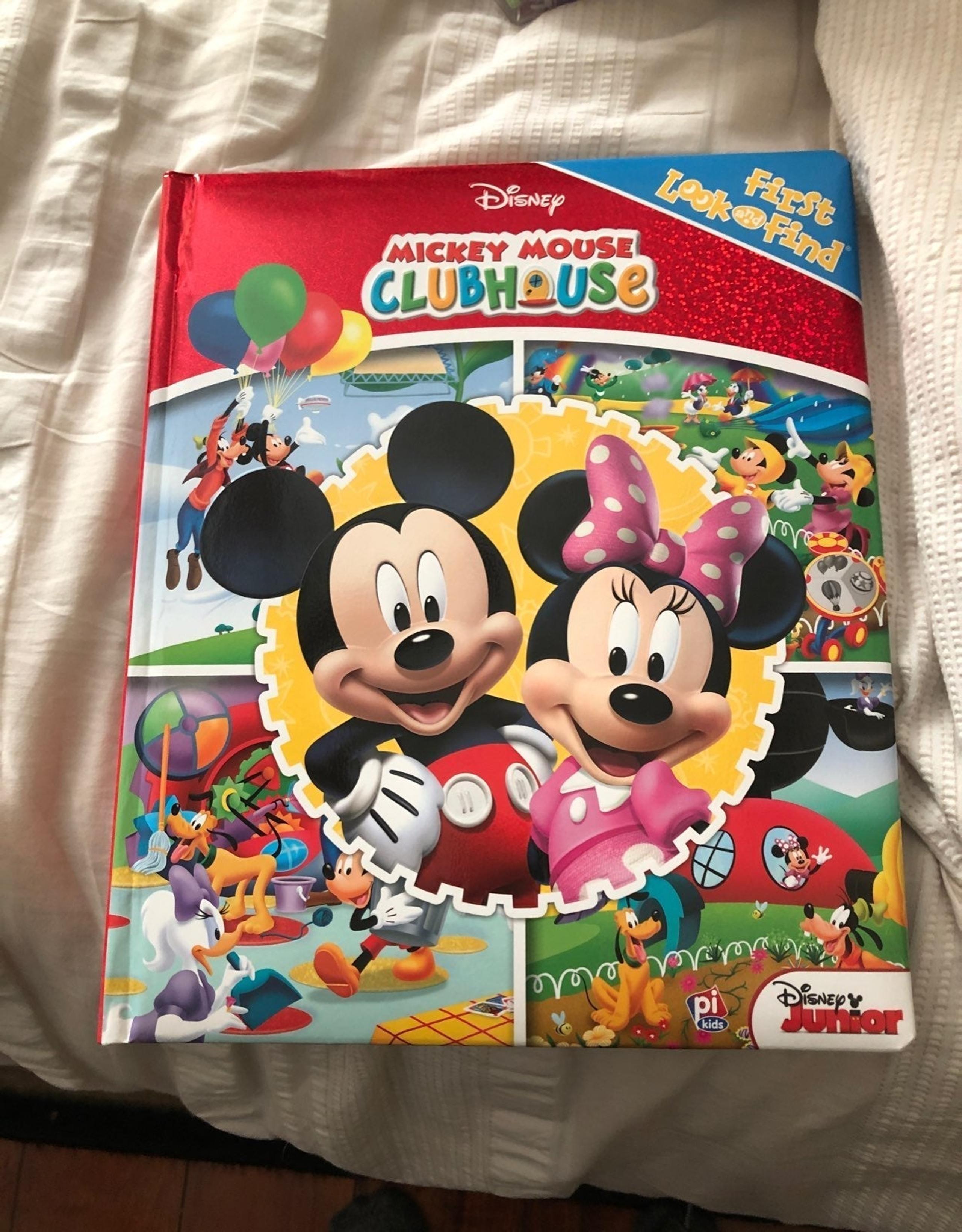 Mickey Mouse first look and find book