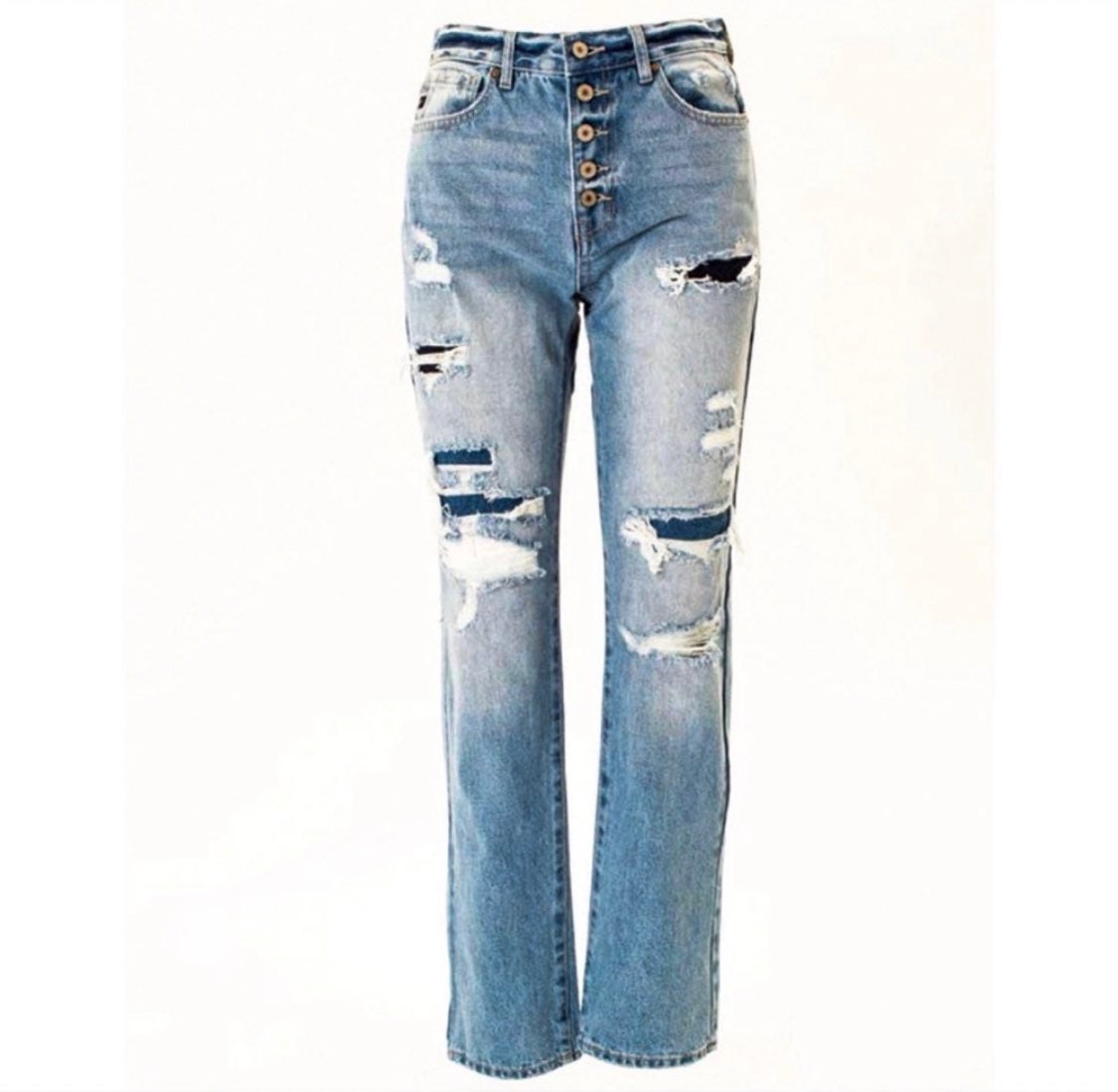 Kancan 90's Button Fly Ultra High Rise Jeans
