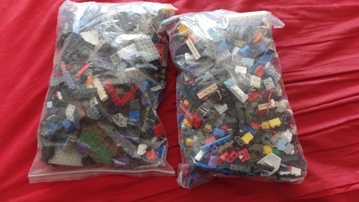 LEGO 5.7 Pounds Assorted Bricks Parts and Pieces Odd Random
