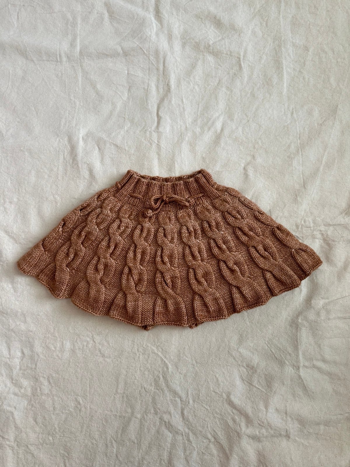 Misha & Puff Rose Gold Cable Knit SPS