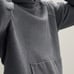 New Men's Everlane The Track Hoodie Dark Heather Gray Size Medium
