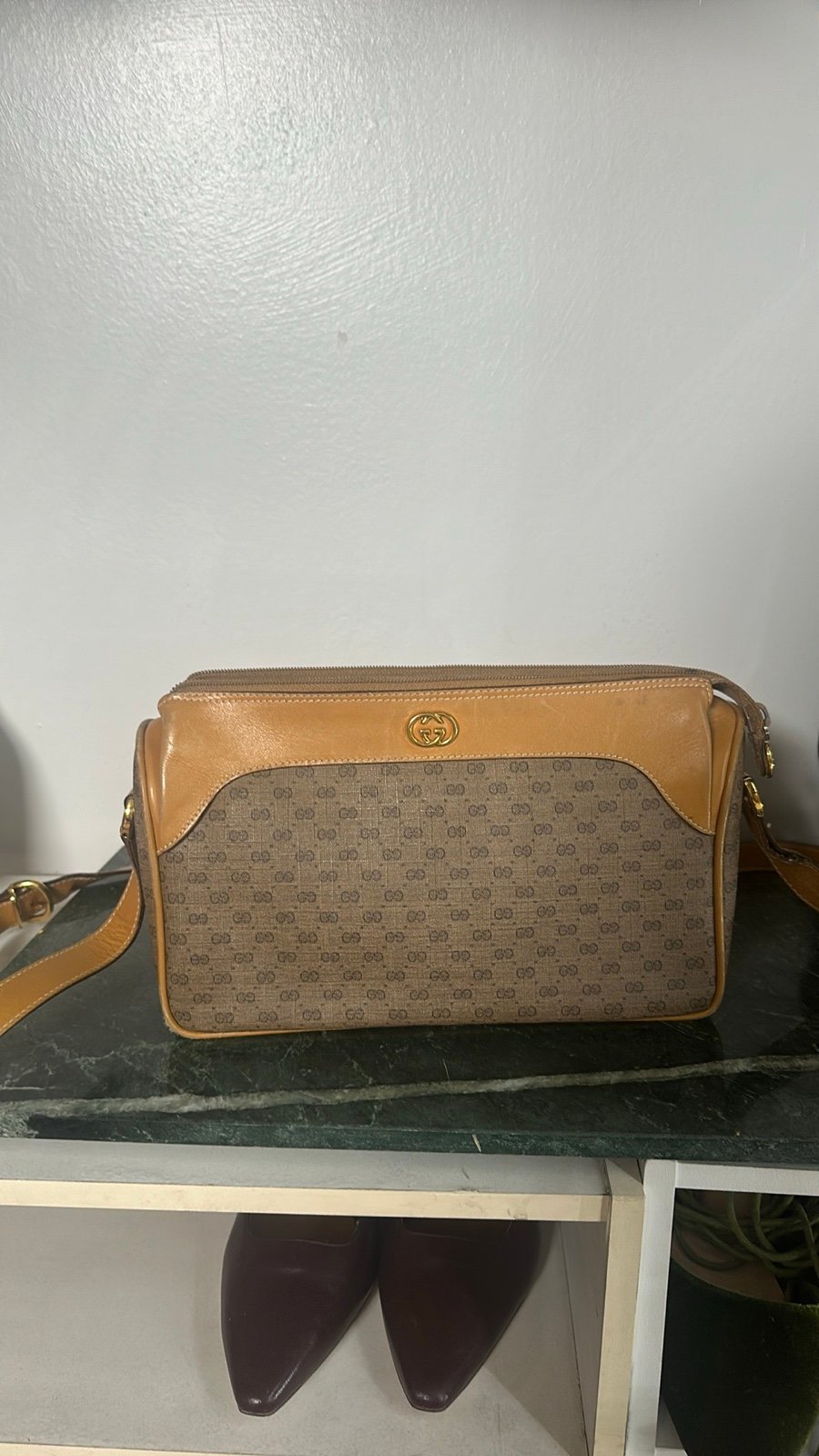 Gucci monogram crossbody