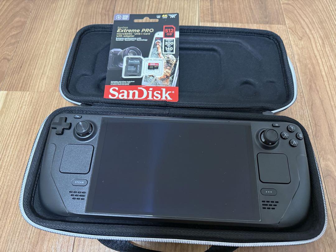 Steam Deck OLED 512gb Model + 512gb Micro SD Card