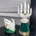 Candle holder and soap holder set