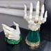 Candle holder and soap holder set