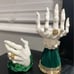 Candle holder and soap holder set