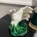 Candle holder and soap holder set