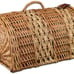 Portable pet rattan wicker cat litter