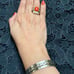 Vintage Native Sterling Cuff Bracelet