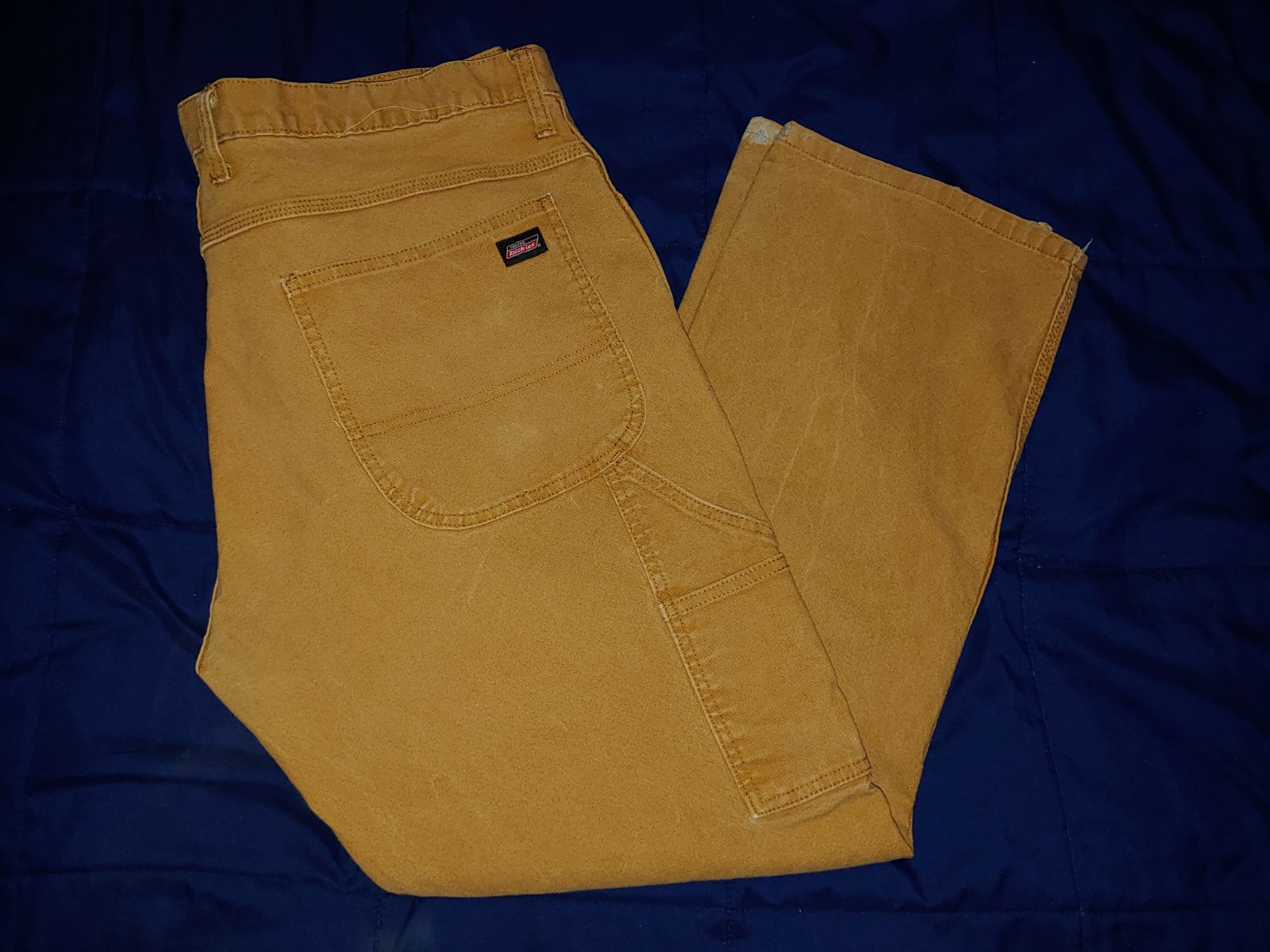 Distressed dickies carpenter pants size