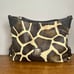 Dooney and Bourke Giraffe Print Leather Handbag Purse Handle No Fob