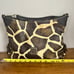 Dooney and Bourke Giraffe Print Leather Handbag Purse Handle No Fob