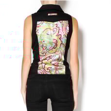 Ladies 2OH Threads Vest Size Large 2 Old Hippies