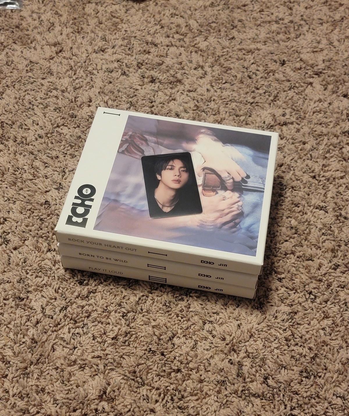 Jin Echo (I + II + III) Album Set + Walmart PC