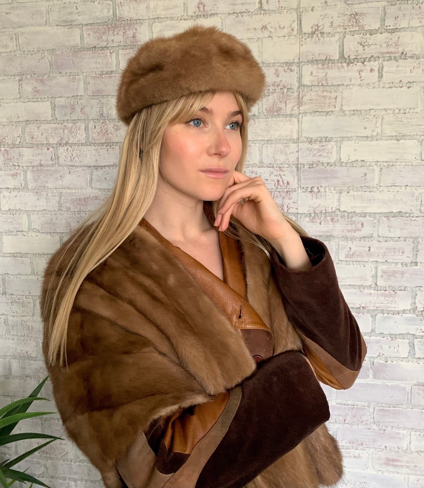 Authentic Mink Fur Hat
