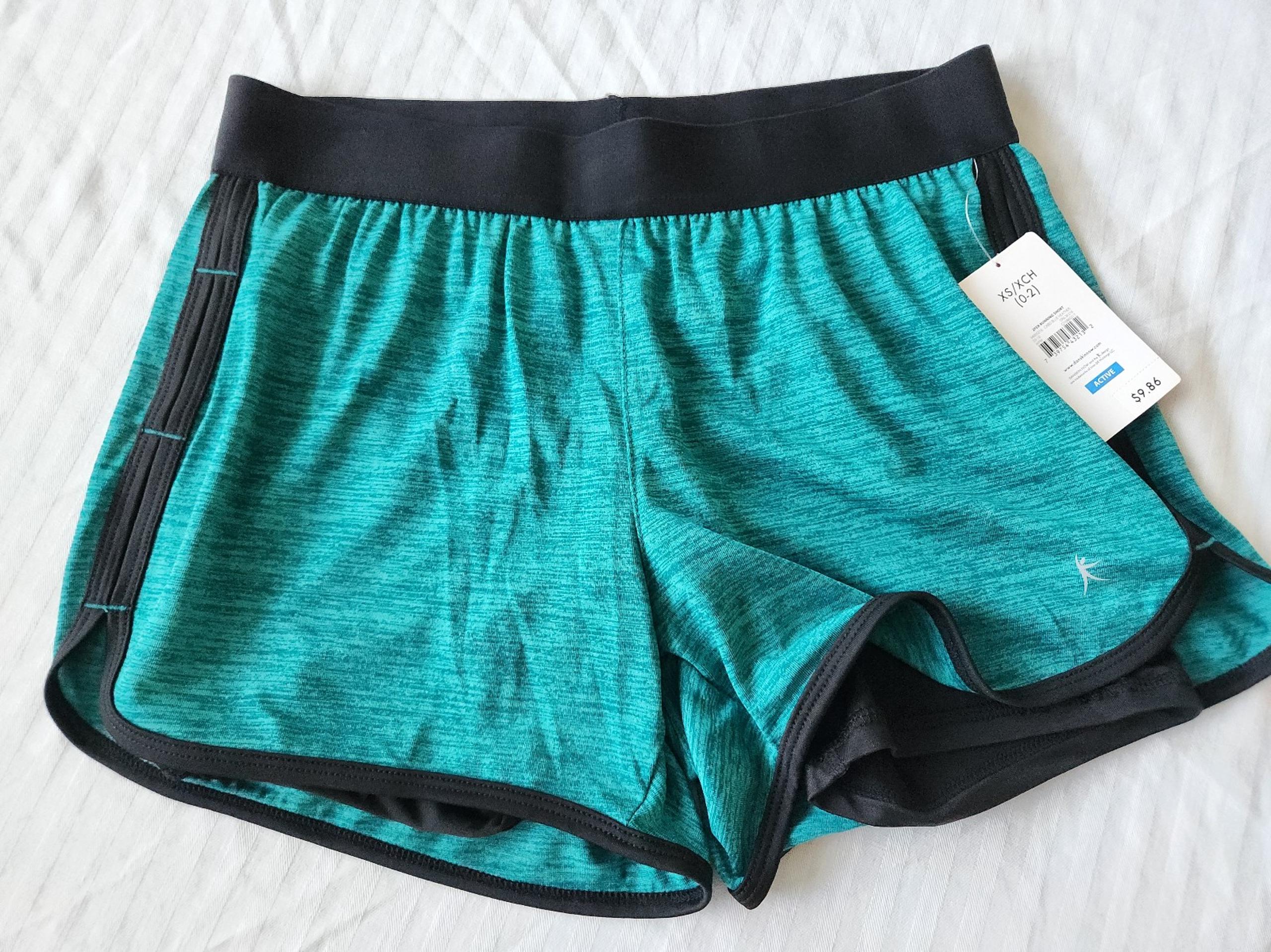 New Women's Danskin Now Performance Active Shorts Size Extra Small