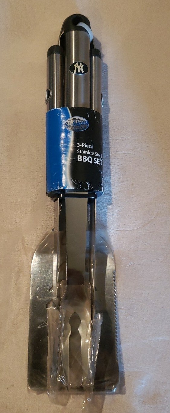 Yankees 3 Piece BBQ Set