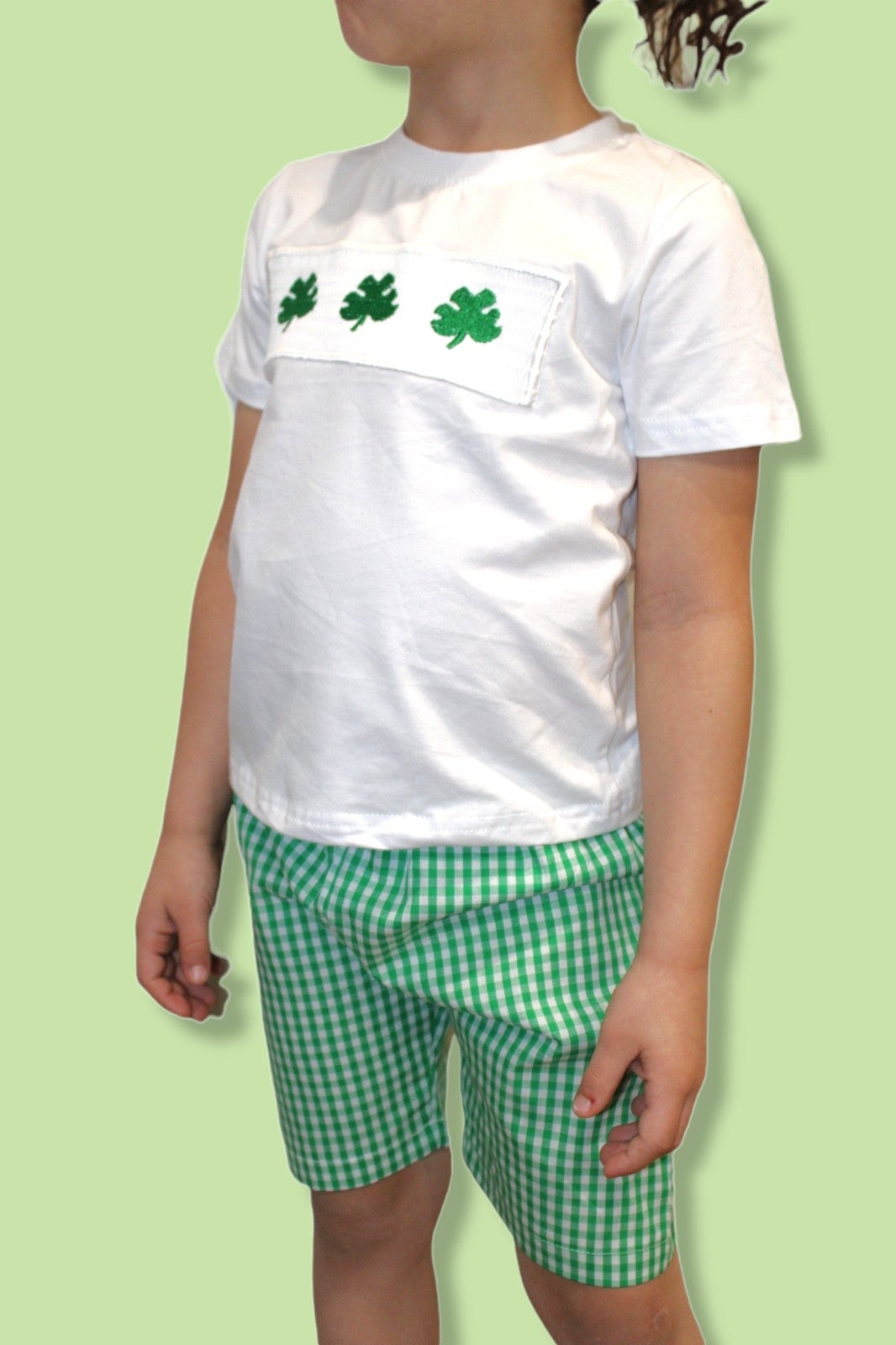 2/3t , Boys 2pc shamrock oufit