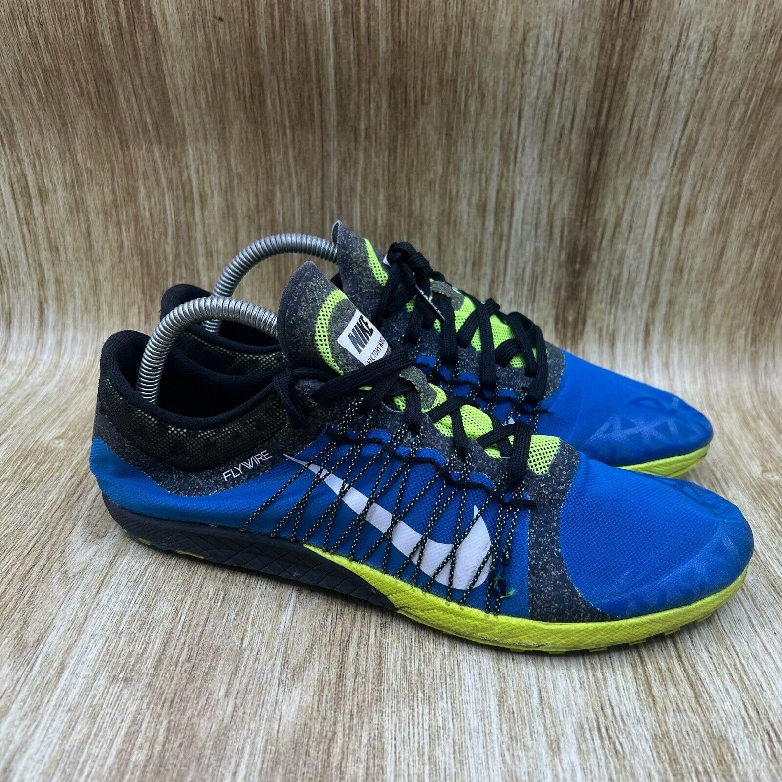 Nike Grind Victory XC Men's Size 9.5 Blue Flywire Shoes Sneaker 654692-417