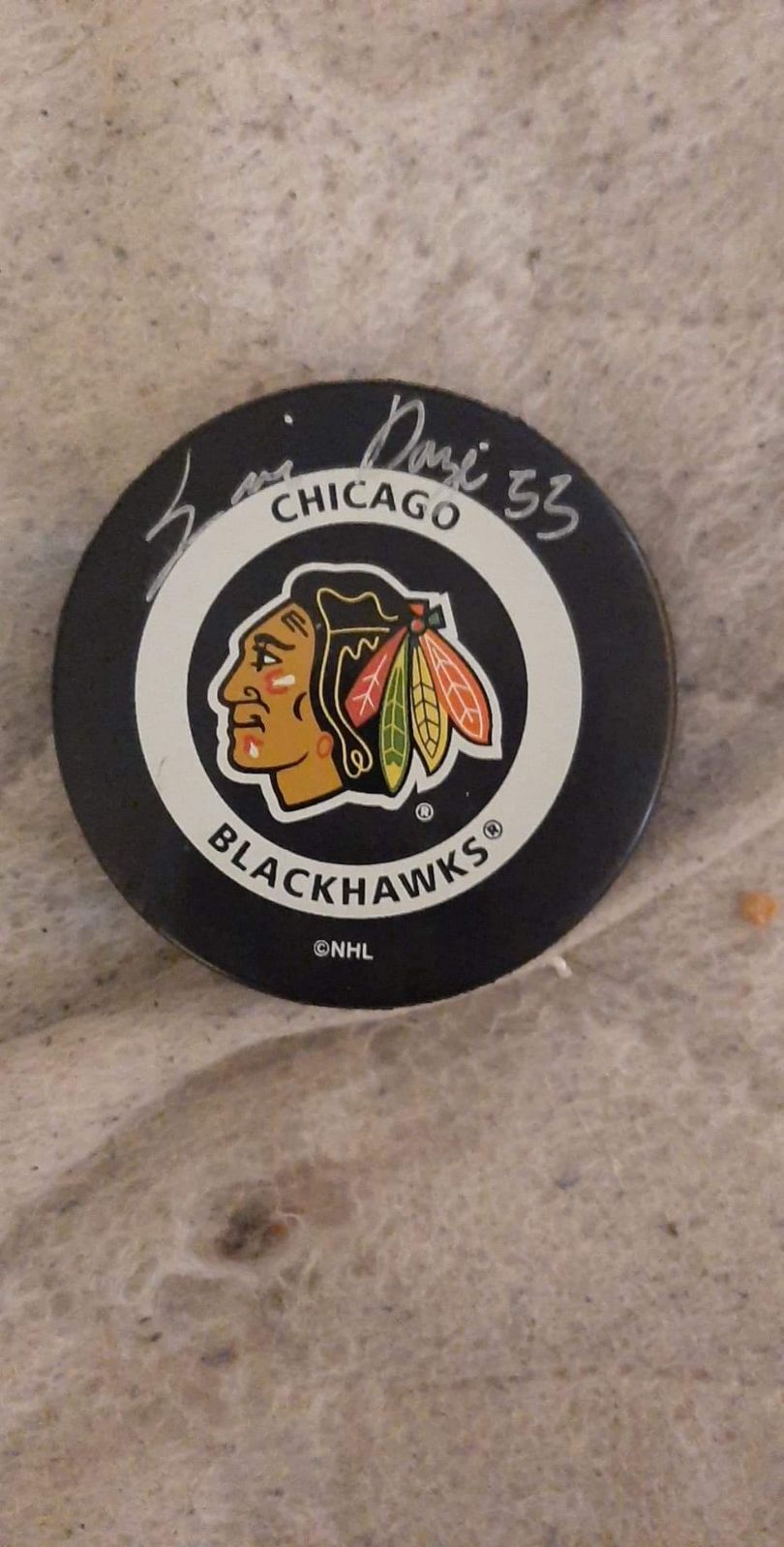 Official Chicago Blackhawks NHL hockey P