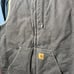 Carhartt Vest Mens XL tall Brown Duck Canvas Sherpa Lined Work Outdoor