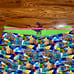 Robert Graham Mambo Woven Vintage Cars Colorful Swim Trunks Size 3XLT