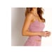 Lacausa Womens Paris Cami Rosewood Organic Cotton Pointelle Knit Cropped Pink XL