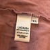 Lacausa Womens Paris Cami Rosewood Organic Cotton Pointelle Knit Cropped Pink XL