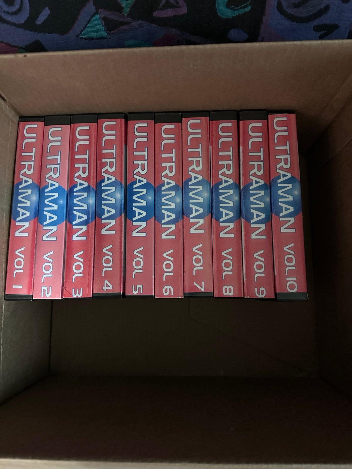 Lot of Ultraman VHS Tapes