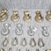 Lot of 9 Clevis Safety Slip Hook Koch & Campbell Plus More