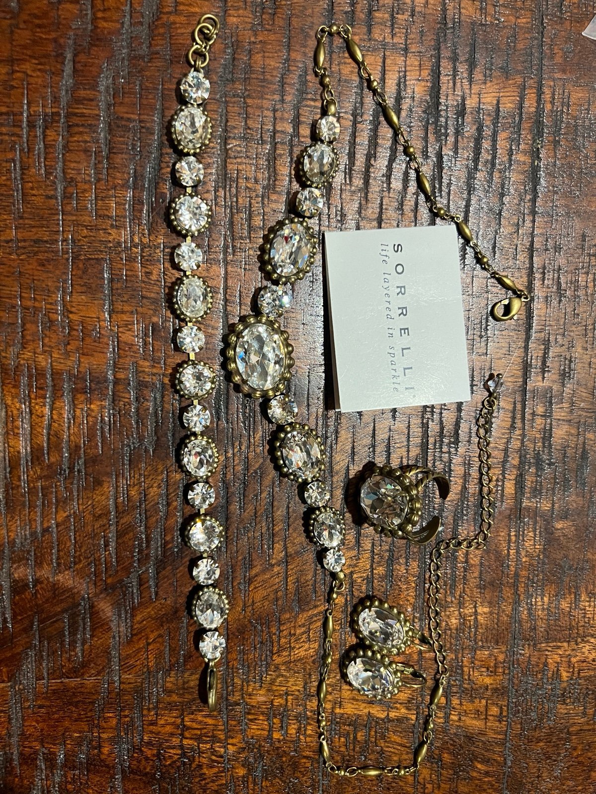 Sorelli Camelia Special Occasion jewelry set
