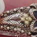 BARBARA BIXBY STERLING SILVER & 18KT.GOLD AMETHYST & CZ FLOWER RING- SZ8
