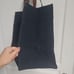 CB Station Navy Blue Canvas & Leather Market Tote - Brown Monogram “MSM