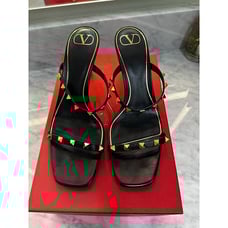 Studded Heel Sandal